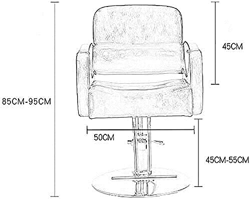 Салон стол хидрауличен стол за бизнис или дом, стол за столче за столче за столче за столче бербер стол убавина фризерски професионални столици
