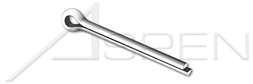 M6.3 x 50mm, DIN 94 / ISO 1234, метрички, стандардни пинови за cotter, A2 не'рѓосувачки челик