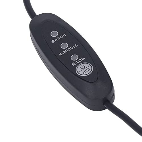 USB Електрична подлога за греење со 5V 2A USB интерфејс, мултифункционално загревање на листови за загревање на листови, 3, прилагодување на температурата