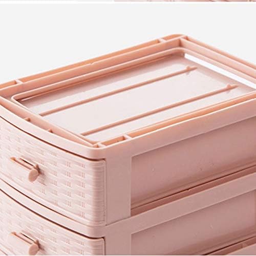 CDYD мулти-функција мини организатор фиока пластична козметичка сад за шминка за организирање кутија за складирање на кутија за домашна