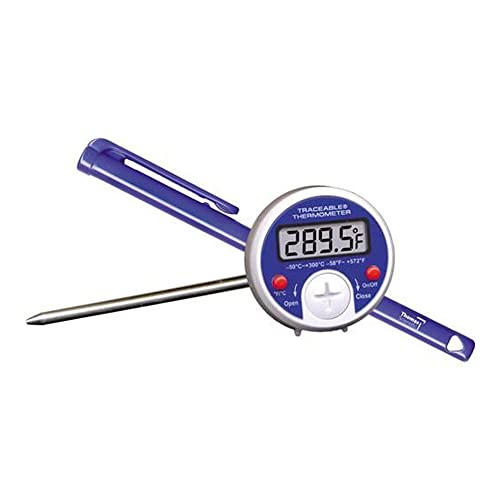 Thomas Traceable Digital Thermometer, 4-3/4 стебло, -67 до 300 степени F