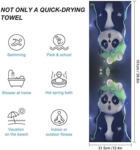 Frog Hat Panda Брзи суви крпи за миење садови високо апсорбирачки крпи на лицето лице за рачни крпи за бања бања хотел