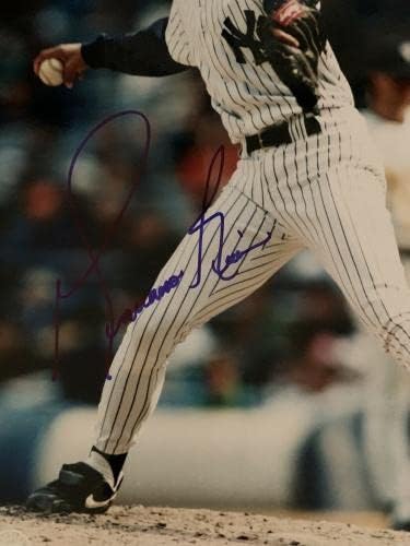 Маријано Ривера Newујорк Јанкис Рана кариера потпиша 8х10 боја Фотографија JSA - Автограмирани фотографии од MLB