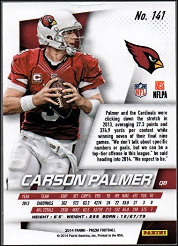 Фудбал NFL 2014 Panini Prizm 141 Carson Palmer NM-MT кардинали