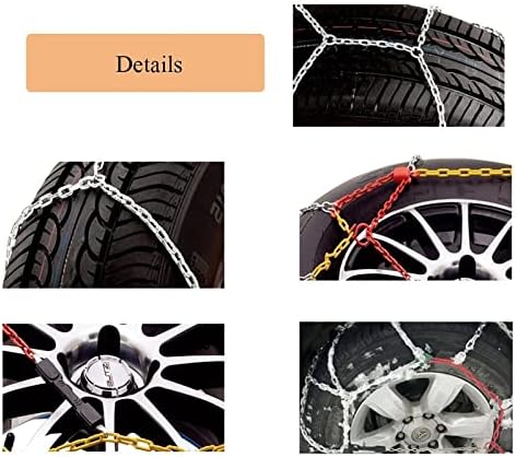Синџири за гуми QQlong, снежни ланци за автомобил, камион, теренец на гума, прилагодливи