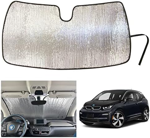 Pelopro Custom Fit Confreative Front Whindshield Sunshade за 2014 2015 2015 2017 2018 2019 2020 2021 BMW I3 серија, Giga World