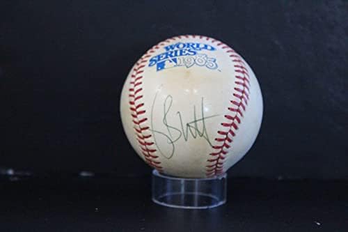 Georgeорџ Брет потпиша 1985 година Светска серија Бејзбол автограм автограм автограм PSA/DNA AM48722 - Автограмски бејзбол