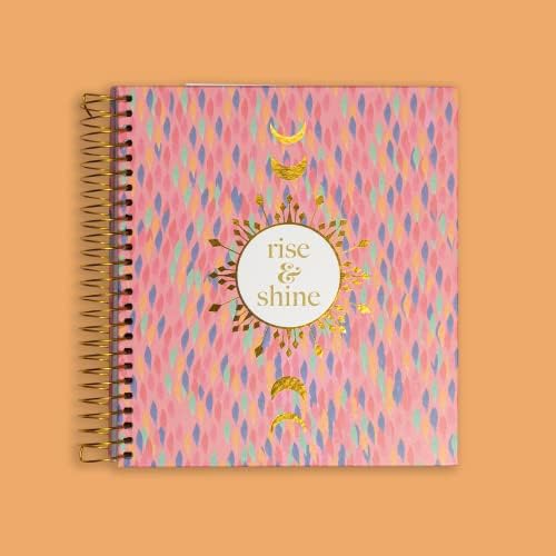 KitLife 2023 Чувајќи го заедно неделно планер | Chic Women's Planner со месечен календар- Книга за закажување спирала- Распоред