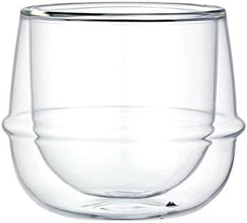Стакло со вино со двојно идови Kinto Kronos - Одржува температура - спречува кондензација - сет од 2-250 ml секој од нив