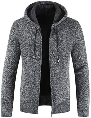 Менс лесни јакни, качулка есен едноставен палто, манти со целосен ракав плажа тенок крзно јакна удобна zip6