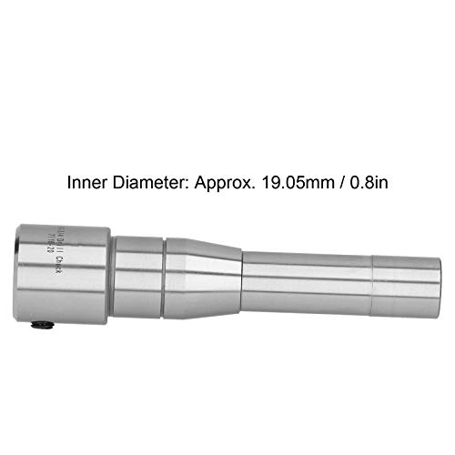 Arbor Morse Taper, Morse Taper Holder Silver Silver Stable Quick to Punch Mtr8 19.05mm / 0,8in Внатрешен дијаметар за вежби за клупи за магнетни
