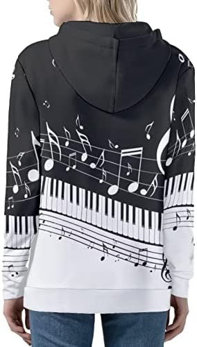 Suhoaziia zipper Sweatshirt со џебни обични качулки за жени, врвови со долги ракави со големина XS-5XL