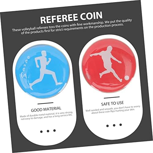 Besportble 2 парчиња за замена на картичката за замена на странична монета, фрли метал