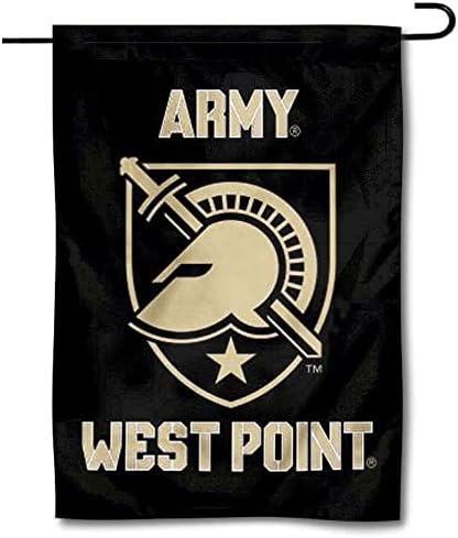 Армијата Вест Поинт Градина Знаме И Сад Знаме Стојат Пол Држач Во Собата
