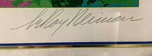 Classic -Broncos Classic Leroy Neiman потпиша авто -сериграф - LE 132/375 w/ COA