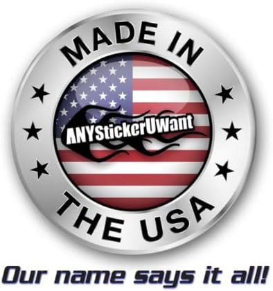 Anystickeryauwant shreaded Не ме газди на мене Гадден знаме потресено американско американско знаме Камион задниот дел на винил декларати компатибилен