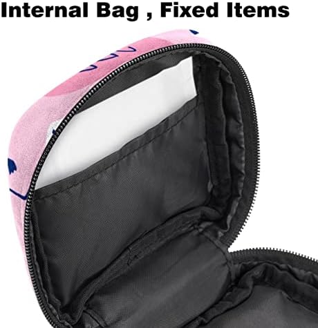 Womenените санитарни салфетки влошки за чанти дами менструална чаша торбичка девојки преносен период тампон за складирање летен