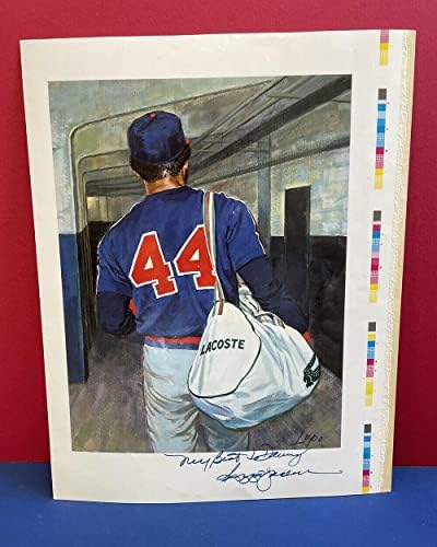 Реџи acksексон потпиша 11x14 Уметнички дела докажано печатење „Моето најдобро за Дани“ Б & Е холограм - Автограмирани фотографии од