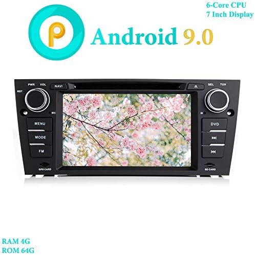 XISEDO 7 Android 9.0 Автомобил Стерео 6-Јадро RAM МЕМОРИЈА 4G ROM 64G Главата Единица Автомобил Радио GPS Навигација Со ДВД Плеер