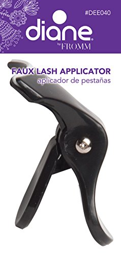 Апликатор за камшик со камшик, лесно нанесете ги вашите трепки со Faux со овој апликатор Diane Lash, користете апликатор за нежно поставување
