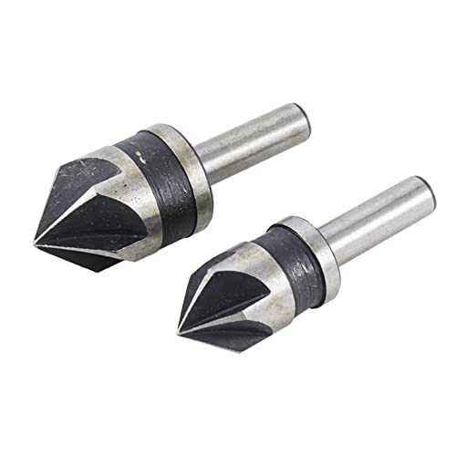 Chamfering Drill 10/13mm 7 Flute Countersink Dript Bit Hex Shank Carbon Steel Metal Metal Ding Dript