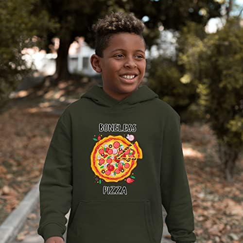 Бесплатна пица детска сунѓерска руно качулка - прекрасна детска дуксерка - печати качулка за деца