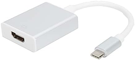 USАТА 753 USB C До HDMI Адаптер, USB 3.1 TypeC На HDMI Машки До Женски Конвертор, Универзална Поддржува Сите Тип-Ц Компјутери, Мобилни
