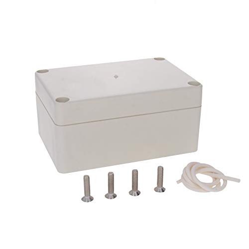 Комплетна кутија за спојување, ABS пластична IP65 водоотпорна електрична кутија кутија Универзална електрична проект за куќиште, 3,94 x