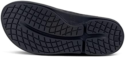 ООФОС Ооригинален спорт Сандал - Лесна обувка за обновување - Го намалува стресот на нозете, зглобовите и задниот дел - Машината за перење - графики со рачно насликан