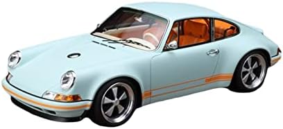 Hathat Оригинална скала на возило со умирање модели 1:18 Погодни за Porsche 911 Classic Sports Car Исклучен модел на симулација