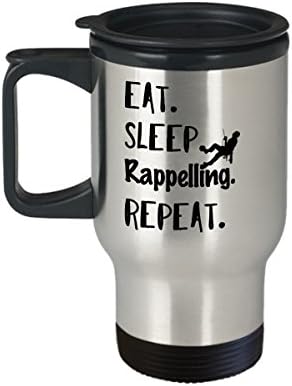 Јадете раппелинг за спиење повторете ја чашата за кафе, смешни идеи за роденденски подароци за одмор