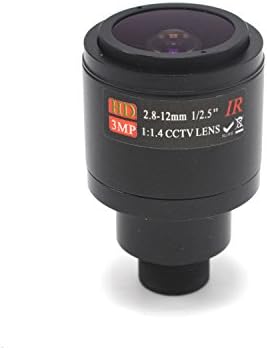Xenocam 2.8-12mm 1/2.5 HD 3MP F1.4 CCTV Video Vide-Focal Zoom Lens за CCTV Security Camera
