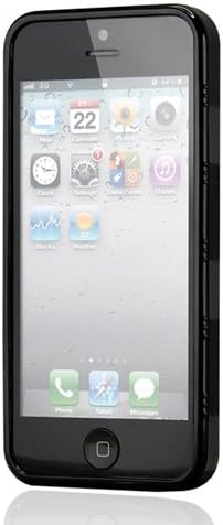 Gearonic AV -5126BPUIB Gearonic ™ Black Wave Pattern TPU Gel Cass Case Case Back for Apple iPhone 5 - Case Case - Пакување без мало