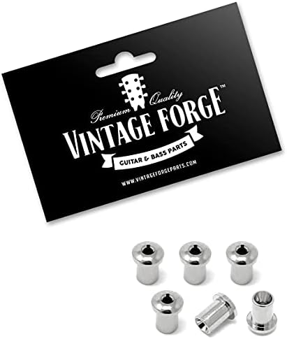 Гроздобер Forge Forge Chrome Top Mount Waloting String-Thru Body Ferrules за електрична гитара SF140-CHR