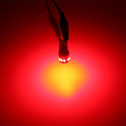 Ала Осветлување 2x Супер Светло Црвено W5W 168 175 LED Светилки Ознака За Регистарска Табличка Преден Заден Страничен Маркер