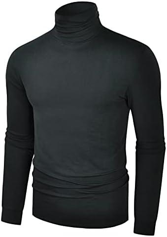 Дерминпро машка тенок фит мека желка со долги ракави пулвер лесна маица