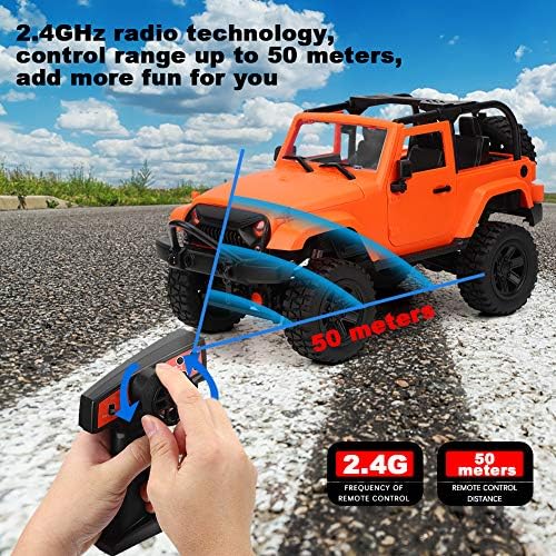 KEENSO RC CAR TOY 1/14 RC CAR TOY TOY Fourwheel Drive 2.4GHz Далечински управувач Деца возила за возила