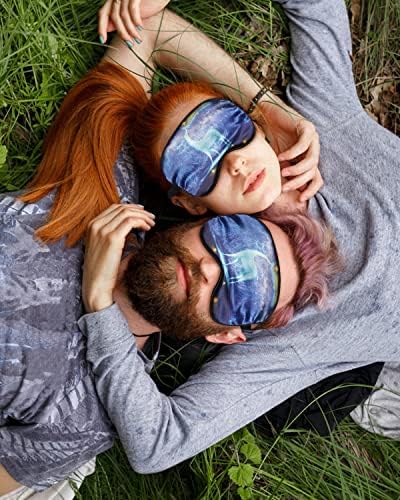 Hochoek Silk-Sleep-Mask Mask Eyhade Eye-Cover Eye-Mask-3 пакет starвездени небесни серии