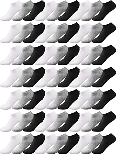 150 Пара Ниско Намалување На Глуждот Чорапи Пакет Удобно Фитил Лесен Глуждот Чорап Повик Без Шоу Кратки Чорапи За Мажи Жени
