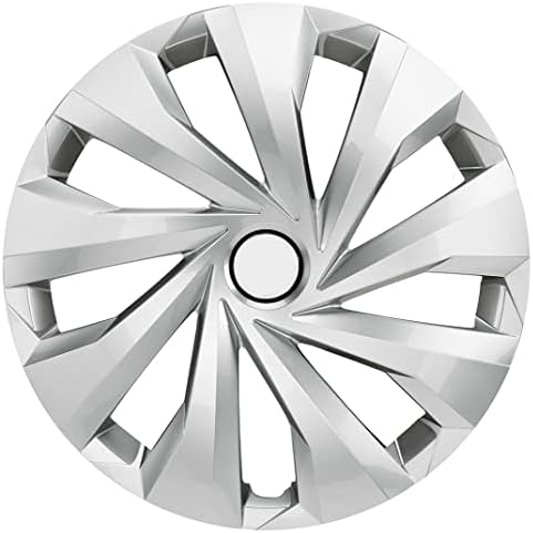 Копри комплет од 4-та тркала од 16 инчи сребрен Hubcap Snap-on одговара на Volkswagen VW