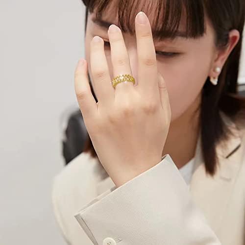 Свадба и ангажман прстени квадратни цирконија отворен прстен за жени моден накит популарни додатоци за сопруга