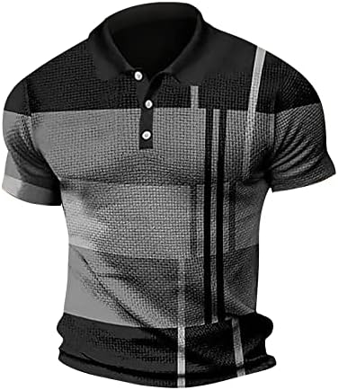 Ymosrh mens polo кошули со кратки ракави копче надолу облека, мода дизајнер на обични кошули за дишење за мажи за мажи