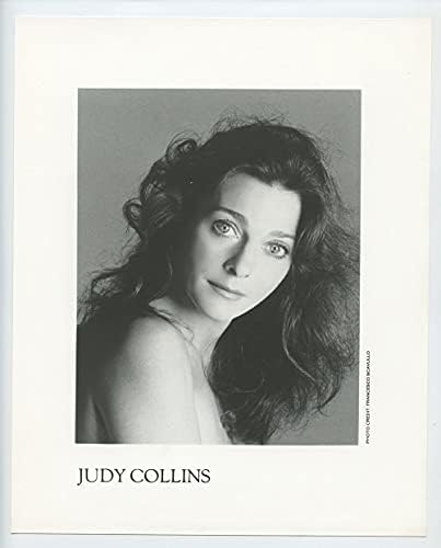 Judy Collins Фото оригинална гроздобер 1988 Дејвис Симфониска сала промоција на концертот