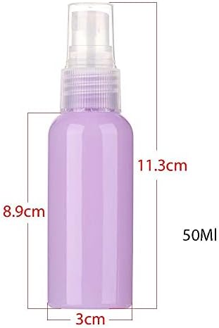 Шишиња со пластични шишиња од 50мл од 50мл, силиконски полнење празно шише за лосион шампон козметички контејнери за стискање