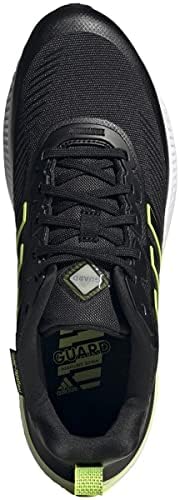 Чевли за трчање на Adidas Mens AlphaMagma, Core Black-сигнал зелено-јаглерод, 8,5