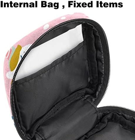 1 парчиња санитарна торба за складирање на салфетка, менструална чаша торбичка за медицинска сестра, држач за тампони торбички