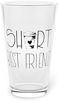 Пиво Стакло Пинта 16оз Краток Најдобар Пријател | Висок Најдобар Пријател | Мејлер Ами 16оз
