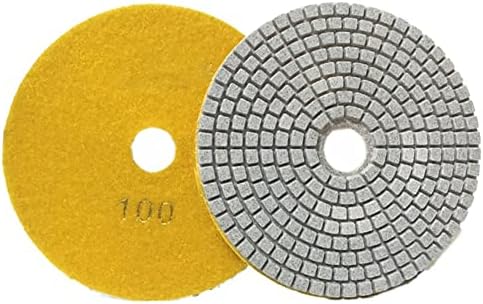 5 инчи 125 мм суви/влажни влошки за полирање на дијаманти Флексибилни дискови за мелење за дискови за пескарење од гранит мермер, мелење