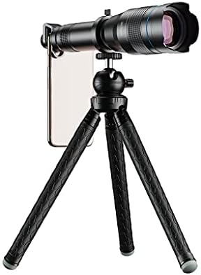 FZZDP 60X Телефонска камера леќи Супер Телефото Зум Монокуларен телескоп за патувања на плажа на отворено активности Спорт мобилен телескоп