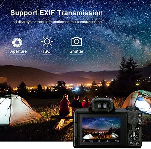 Viltrox EF-EOS M леќи Адаптер за монтирање Електронски автоматски фокус EF-M Адаптер конвертор Компатибилен со леќи Canon EF/EF-S на Canon